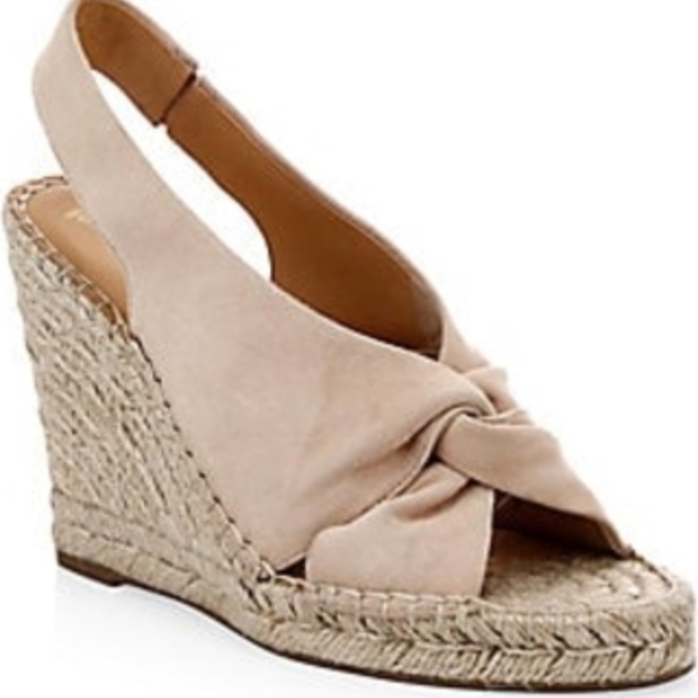 Joie Pink Suede Kaili Wedge